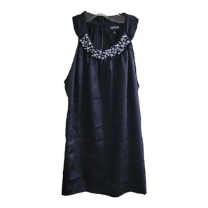 Apt 9 sleeveless black blouse